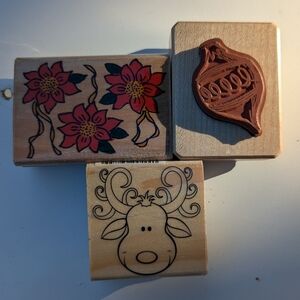 Christmas Rubber Stamps